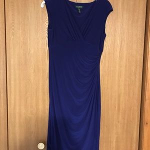 Ralph Lauren blue sleeveless dress